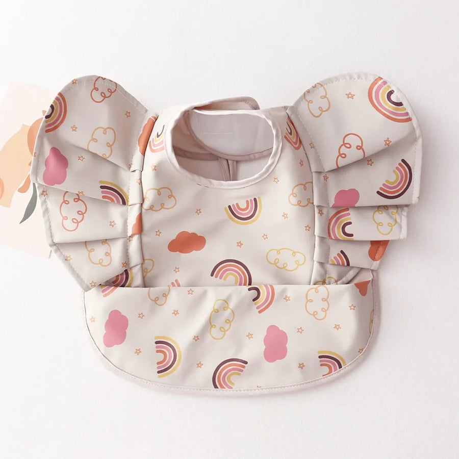 Babero Impermeable con Bolsillo para Recoger Comida