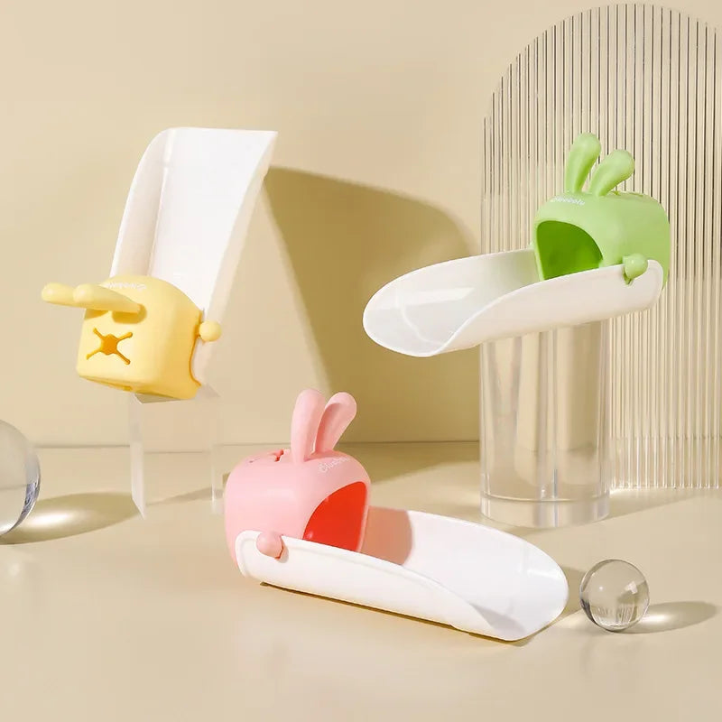 Adorable Bunny Sink Kids Faucet Handle Extender