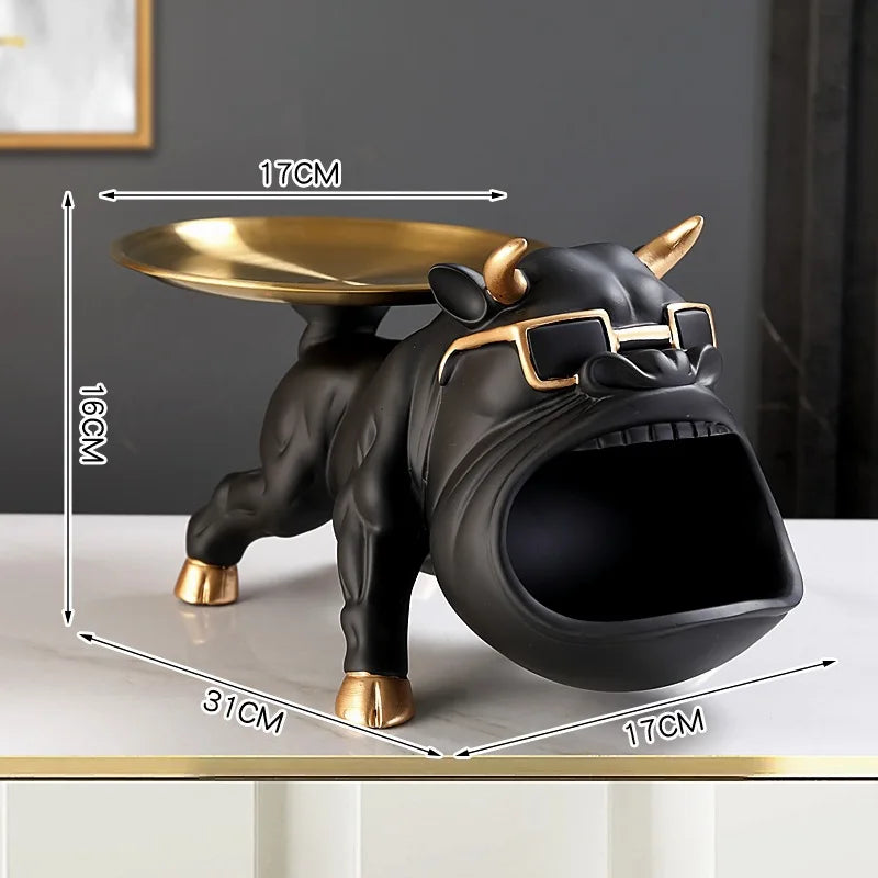 Fancy Bull Decorative Key Holder