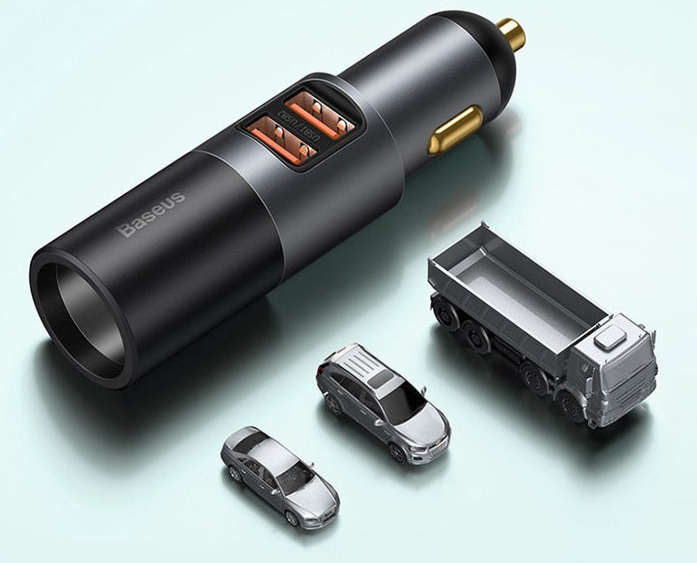 Multi-Port Smart Chip Car Fast Charger - Image 0