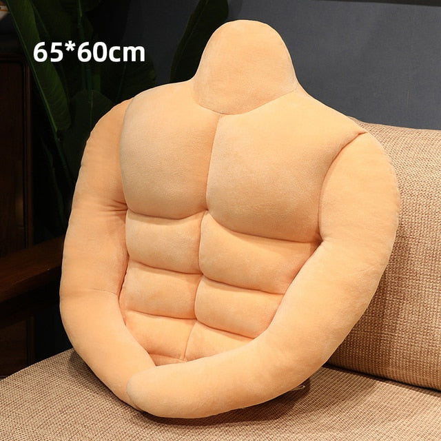 Muscle Man Strong Cuddly Body Pillow Cushion