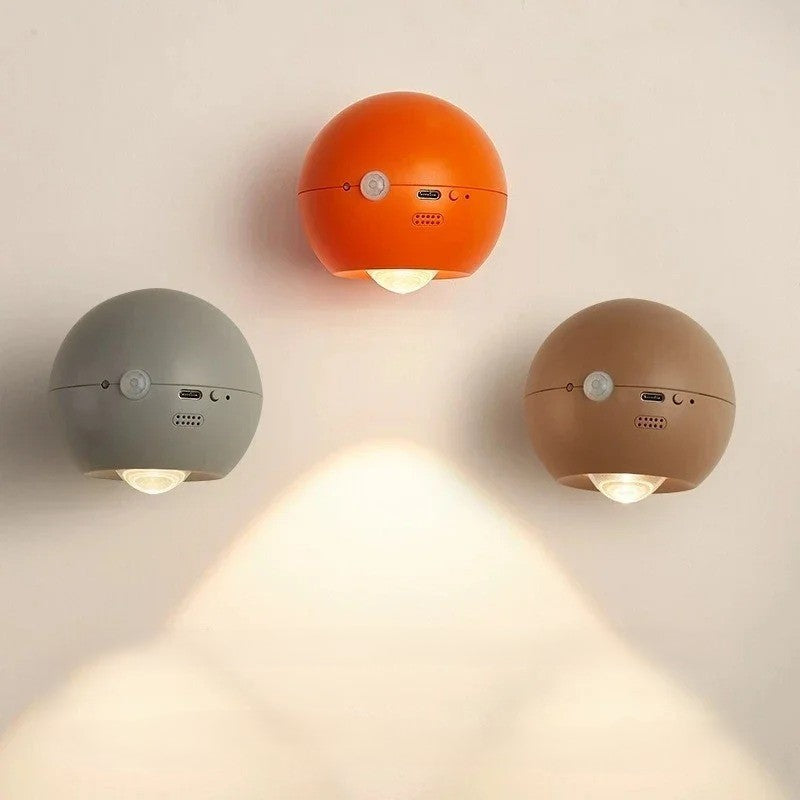 Rotating Mini Magnetic Rechargeable Wall Lamp