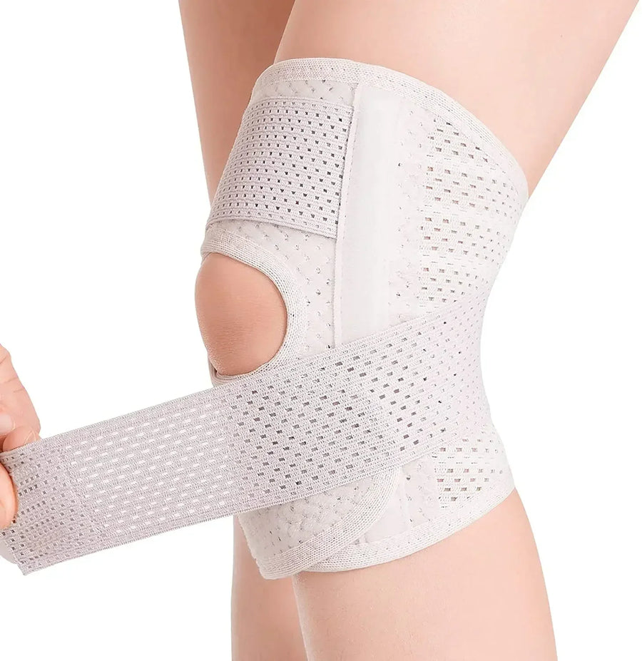Breathable Adjustable Stabilizing Knee Support Braces - Image 14