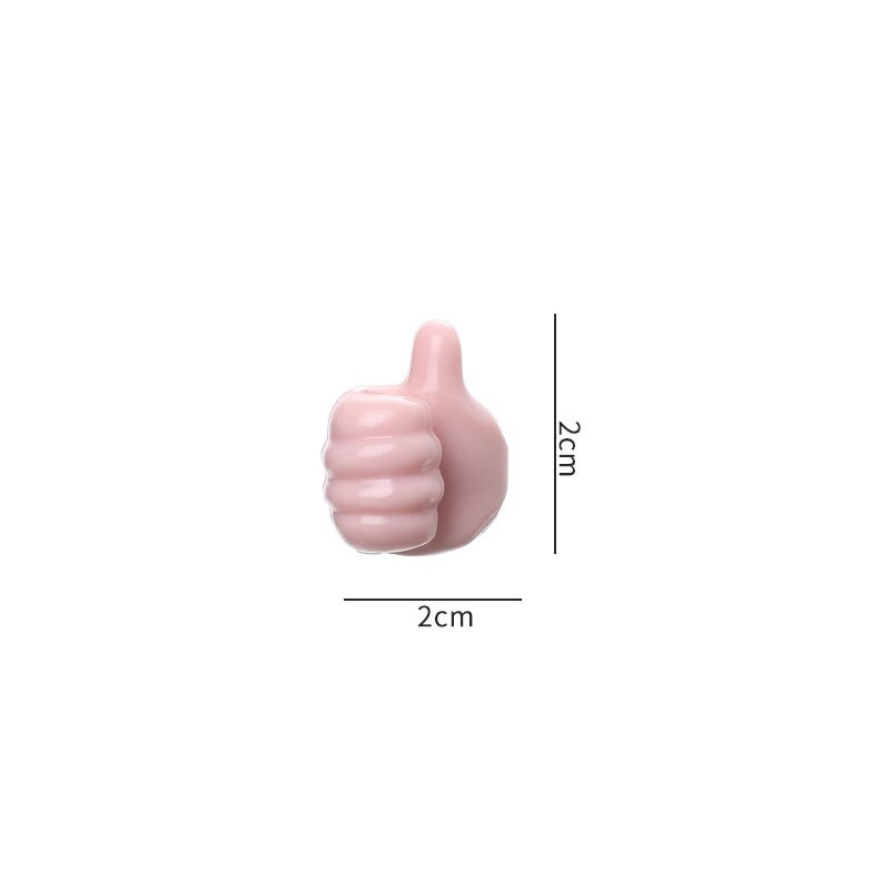 Thumbs-up Multifunctional Sticky Wall Hook - Image 5