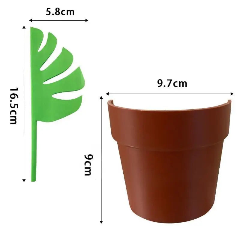 Mirror Pot Bathroom Organizer