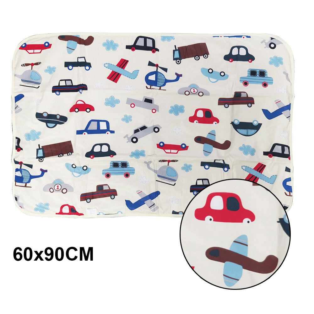 Cartoon Waterproof Reusable Changing Mat