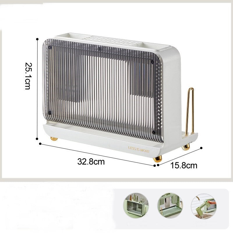Multifunctional Kitchen Silverware Organizing Holder - Image 5