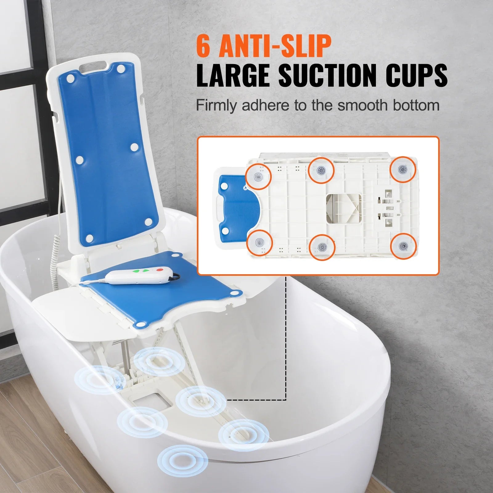 Home Elderly Care Electric Bath Transfer Chair - Image 5