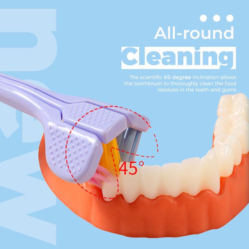 Three-Sided Soft Ultra Care Toothbrush