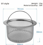 Stainless Steel Sink Drain Catch All Strainer