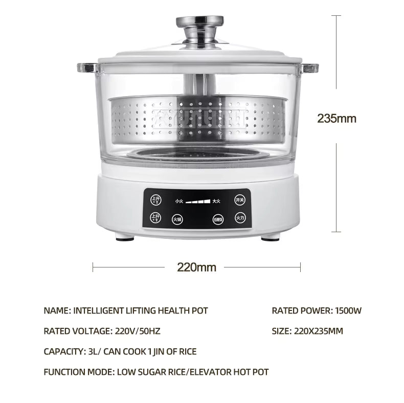 Sugar-Controlled Intelligent Rice Cooker - Image 3