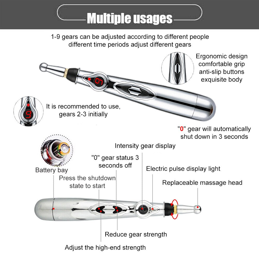 Therapy Touch Electric Point Massager Pen