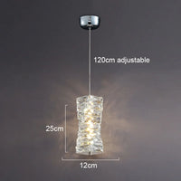 Icefall Crystal American Wall Lamp - Image 8