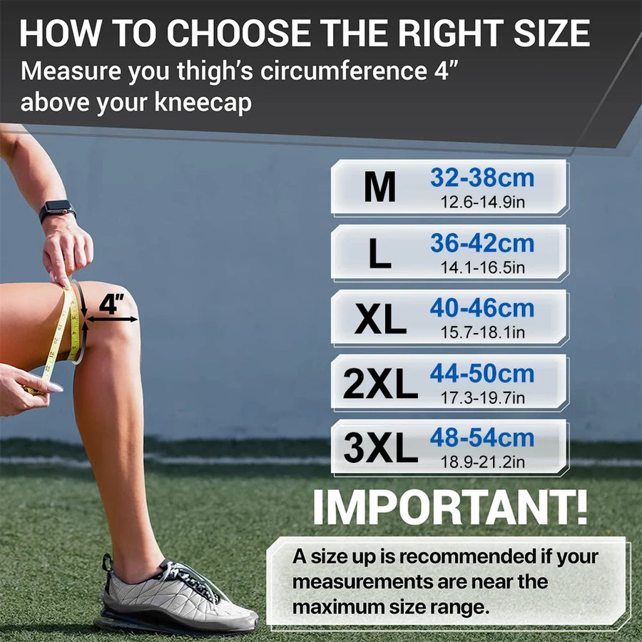 Comfort Run Ergonomic Grade Knee Support Guard - Image 4
