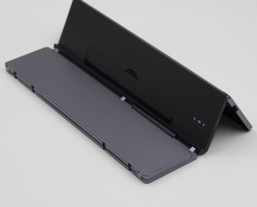 Portable Wireless Foldable Tablet Holder Keyboard - Image 8