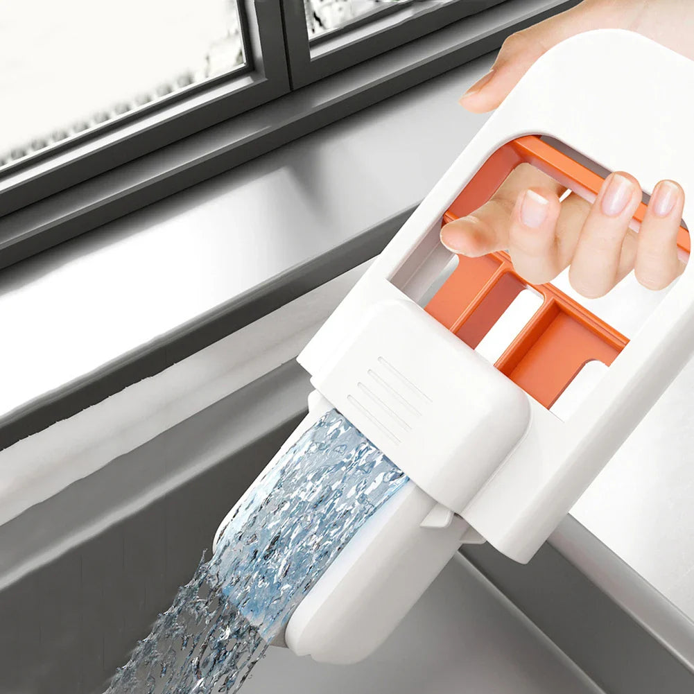 Scratch-Safe Compact Dual Texture Sponge Mop - Image 6