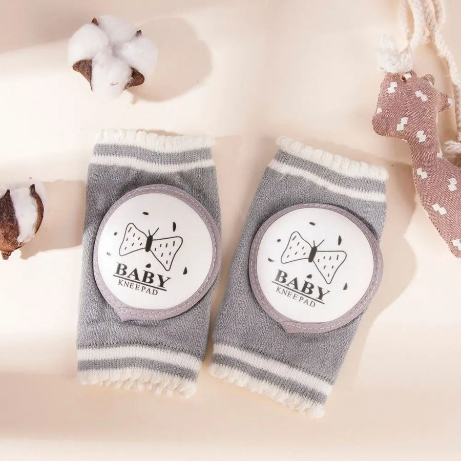Soft Cotton Anti-Slip Early Crawlers Baby Knee Protector Pads - Image 6