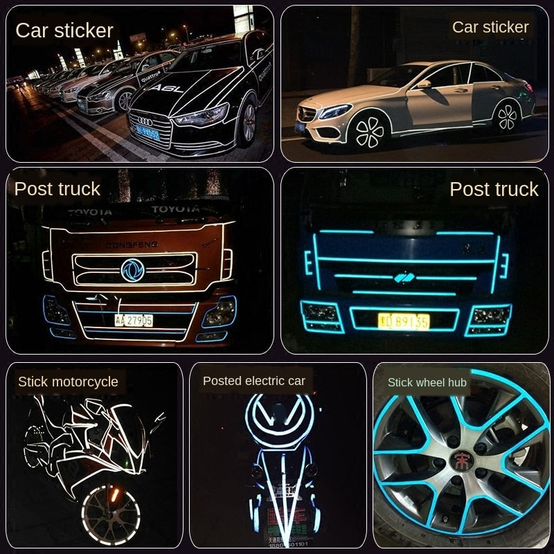 Luminous Car Reflective Stickers - Image 2