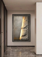 New Rock Texture Led Porcelain Wall Lamp