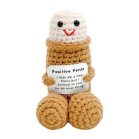 Emotional Support Adult Humor Crochet Doll - Image 8