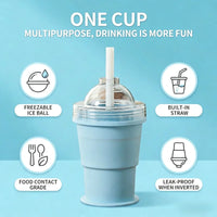 RoundRoll Foldable Silicone Ice Ball Drink Cup - Image 7