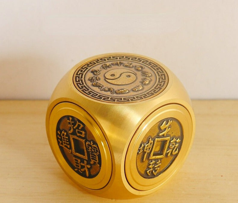 Six-Sided Magic Dice Fidget Spinner - Image 2