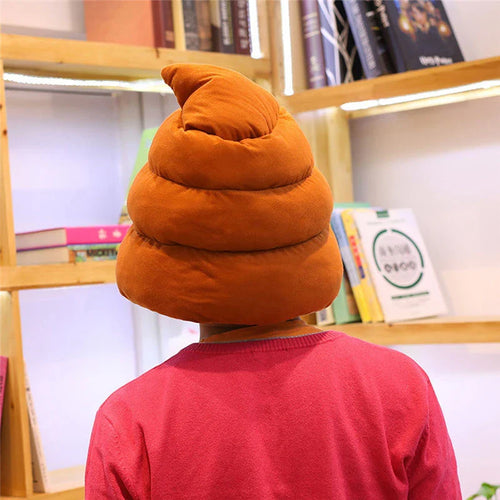 Funny Fake Poop Emoji Hat - Image 0