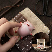Little Pig Ceramic Tea Tray Decoration - Image 1