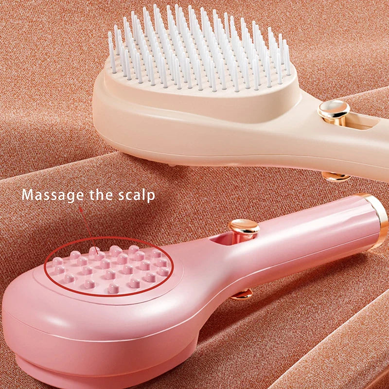 Magic Self-Cleaning Hair Massage Comb - Image 1