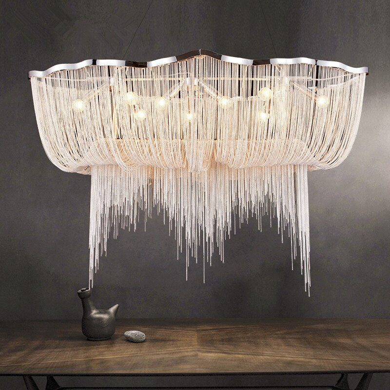 Majestic Chain Glow Chandelier - Image 0