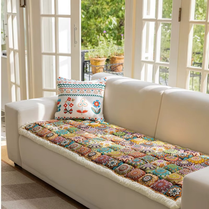 Bohemian Style Cushion Cotton Couch Pad - Image 7