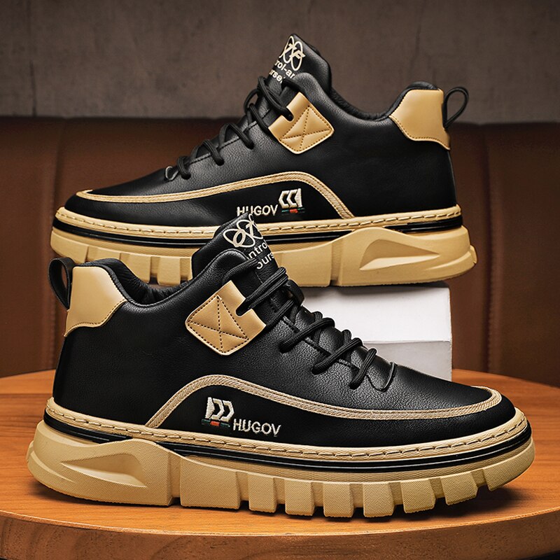 Mountain Explorer Microfiber Leather Hiking Boots - Image 4