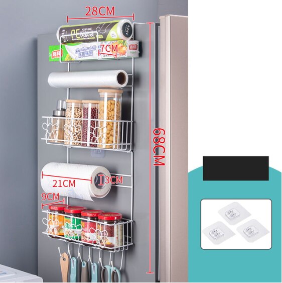 Super Storage Refrigerator Organizer Spice Rack - Image 5