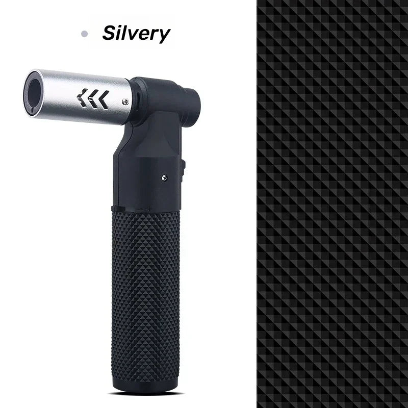 Direct Flame Outdoor Windproof Metal Butane Gas Lighter