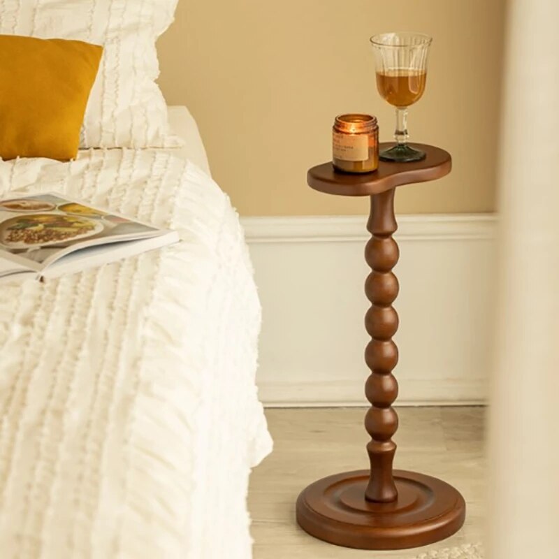 Medieval Time Solid Wood Mini Coffee Table - Image 2