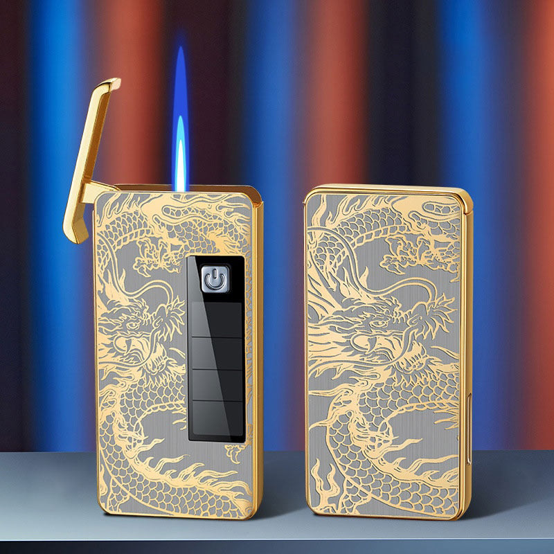 Lucky Dragon Solar Charging Jet Lighter - Image 0