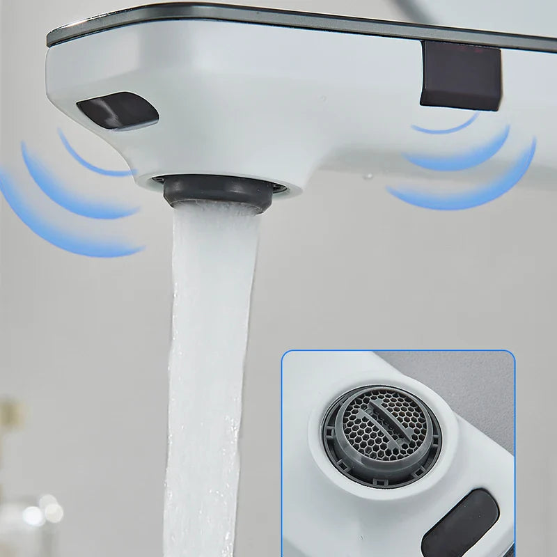 Smart Sensor Energy-Efficient Digital Display Faucet