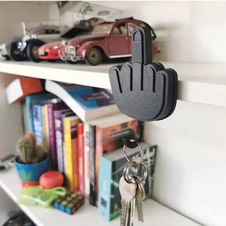 Middle Finger Wall Key Hook - Image 0