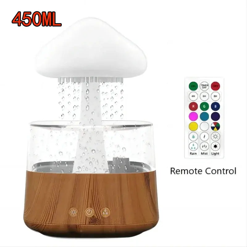 Cloud Rain Forest Aromatherapy Humidifier Lamp