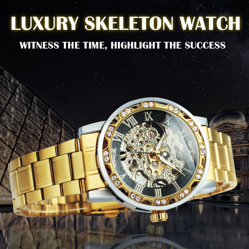 Luminous Mechanical Titan Skeleton Watch