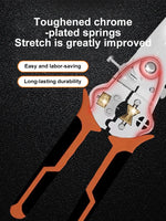 Heavy-Duty 10in1 Wire Cutter Stripping Pliers