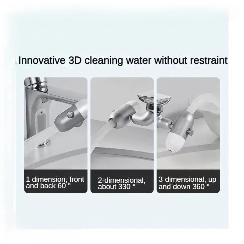 Universal Adjustable Faucet Extension Sprayer - Image 2