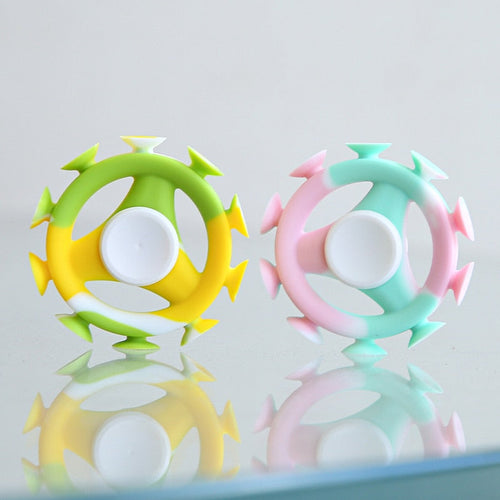 Anti-stress Silicone Colorful Hand Spinner - Image 0