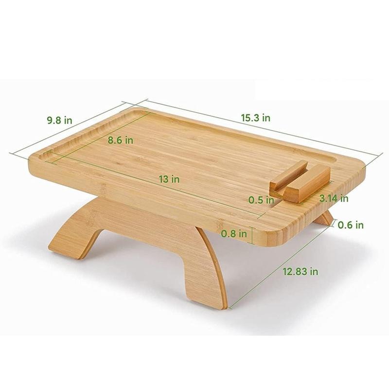 Comfy Sofa Armrest Wooden Tray - Image 3