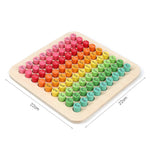 Educational Wooden Multiplication Montessori Board