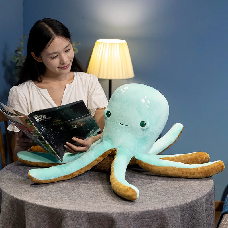 Long Tentacles Happy Octopus Plush Toy - Image 5