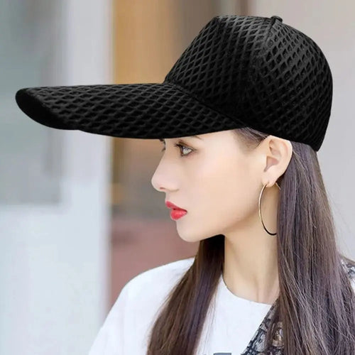 Large Long Oversize Sun Baseball Hat - Image 0
