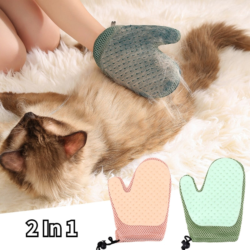 2in1 Reversible Pet Hair Remover Gloves - Image 2