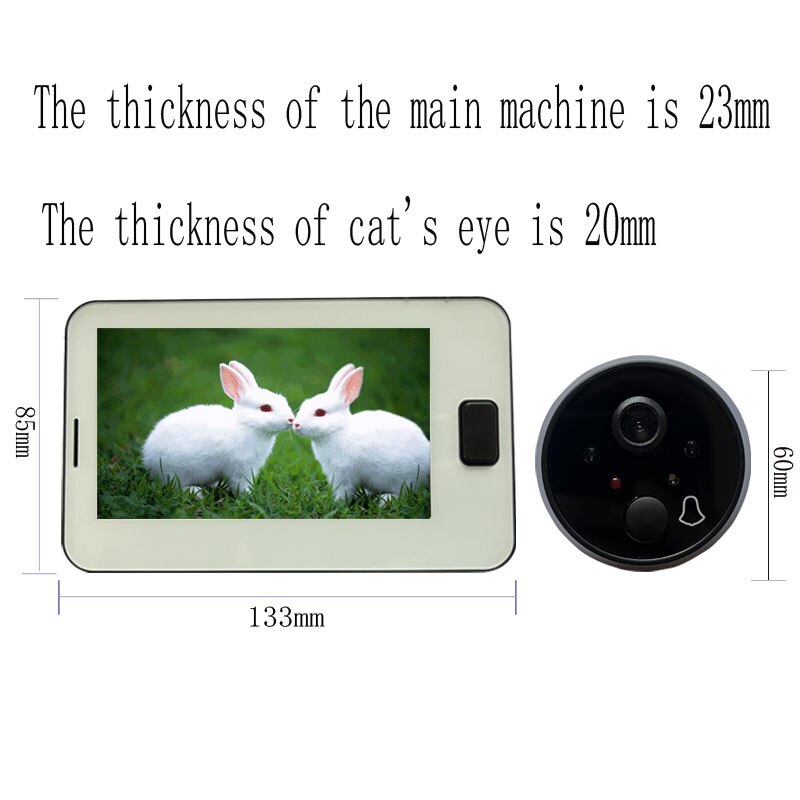 Home Full Sight Night Vision Doorbell Camera - Image 3