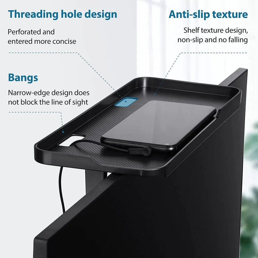Sleek Shelf Over-Screen Monitor Organizer Rack - Image 2